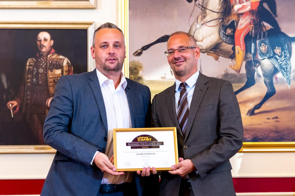 Business Excellence Award Emirates legjobb légitársaság díja