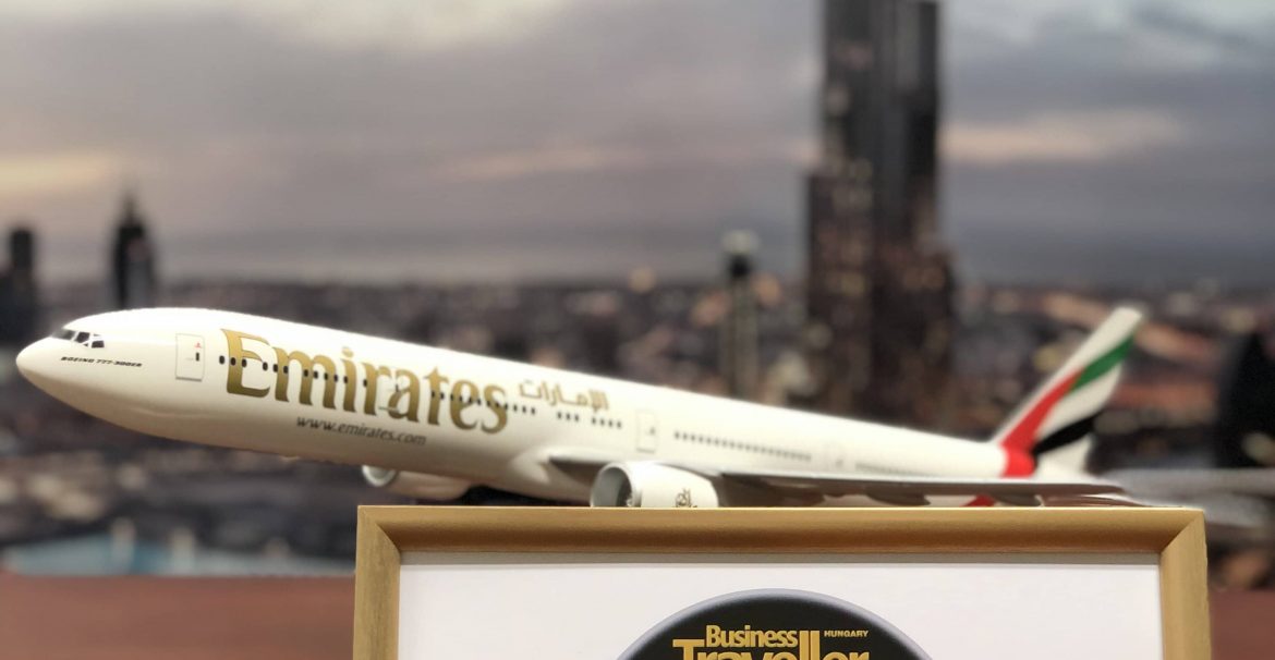 Business Excellence Award Emirates legjobb légitársaság díja