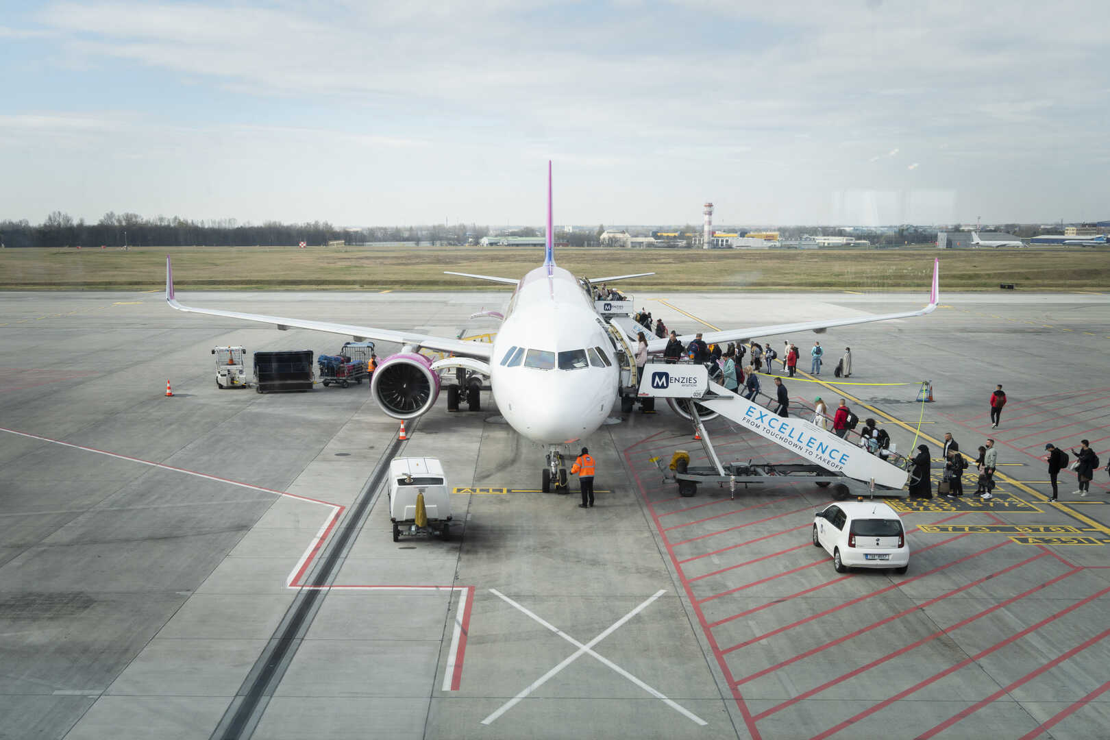 Budapest Airport utasforgalom 2022 március